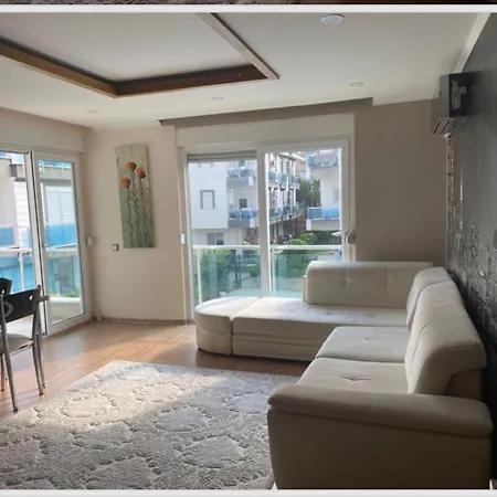 Magnificent 2+1 Flat With Swimming Pool In Lara *
